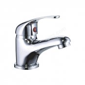 Essential Conway Mini Mono Basin Mixer 35mm with Click Waste