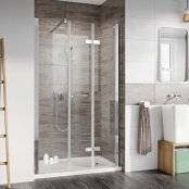 Roman Innov8 Bi-Fold Door with In-Line Panel (Alcove Fitting)