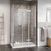 Roman Innov8 Bi-Fold Door with In-Line Panel (Corner Fitting)