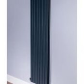 DQ Heating Strata 1800 x 680mm Vertical Single Anthracite Radiator