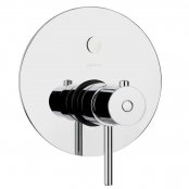 Just Taps Plus Cena Thermostatic Concealed 1 Outlet Shower Valve - Chrome