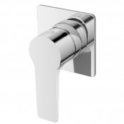 Just Taps Plus Amore Single Lever Concealed Manual Shower Valve - Chrome