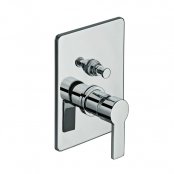 Just Taps Plus Italia 150 Concealed Manual Shower Valve with Diverter, Chrome