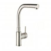 Just Taps Plus Apco Mono Kitchen Sink Mixer Tap- Pull-Out Spout- Single Handle- Stainless Steel