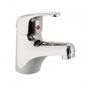 Just Taps Plus XY Basin Mixer Tap with Click Clack Waste