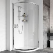 Roman Showers Haven Single Door Quadrant Shower Enclosure - 800mm X 800mm