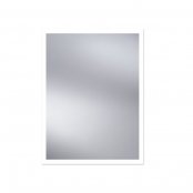 The White Space Frame Illuminated LED Bathroom Mirror - 600mm X 800mm -