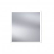 The White Space Frame Illuminated LED Bathroom Mirror - 700mm X 700mm -