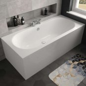 The White Space Magnus Double Ended Rectangular Bath - 1800mm X 800mm