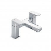 Francis Pegler Caja 2 Hole Bath Filler Tap - Chrome