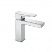 Francis Pegler Caja Monobloc Basin Mixer Tap With Click Waste - Chrome