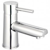 Francis Pegler Ebro Eco Monobloc Basin Mixer Tap With Flip Waste - Chrome