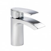 Francis Pegler Lamina Basin Mixer Tap And Clicker Waste - Chrome