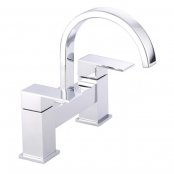 Francis Pegler Maverick Pillar Pattern Bath Filler Tap - Chrome