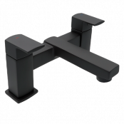 Francis Pegler Manta Bath Filler Tap - Matt Black
