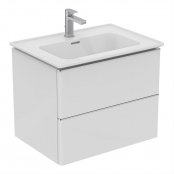 Ideal Standard Strada II 600mm 2 Drawer Wall Hung White Gloss Vanity Unit