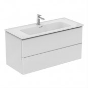 Ideal Standard Strada II 1000mm 2 Drawer Wall Hung White Gloss Vanity Unit