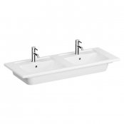 Vitra Integra 1200mm Double Vanity Basin