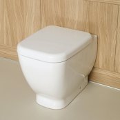Vitra Shift Back To Wall Toilet - White