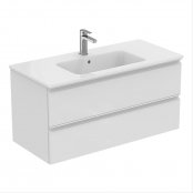 Ideal Standard Connect EQ 1000mm Wall Hung Gloss White Vanity Unit