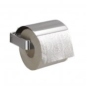 Origins Living Lounge Chrome Toilet Roll Holder With Flap - Stock Clearance
