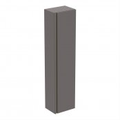 Ideal Standard Tesi Matt Dark Taupe 40cm Tall Column Unit with 1 Door