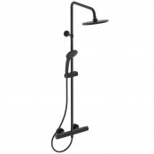Ideal Standard Ceratherm T25 Silk Black Dual Exposed Thermostatic Shower