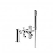 Britton Bathrooms Hoxton Chrome Bath Shower Mixer