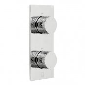 Vado Omika 1 Outlet 2 Handle Vertical Thermostatic Valve