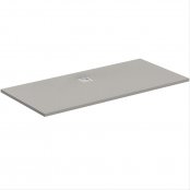 Ideal Standard Grey Concrete Ultraflat S 1700 x 700mm Rectangular Shower Tray