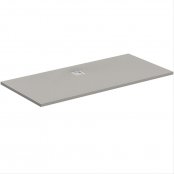 Ideal Standard Grey Concrete Ultraflat S 2000 x 1000mm Rectangular Shower Tray