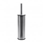 Origins Living G Pro Metal Toilet Brush & Holder Freestanding - Brushed Stainless Steel