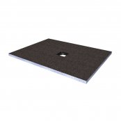 Purity Collection Level Access 1200 x 900mm Square Centre Drain Wetroom Tray