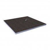 Purity Collection Level Access 1000 x 1000mm Square Corner Drain Wetroom Tray