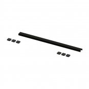 Abacus Elements 700mm Linear Waste Cover Plate - Matt Black