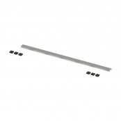 Abacus Elements 1000mm Linear Waste Cover Plate - Stainless Steel