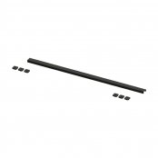 Abacus Elements 1000mm Linear Waste Cover Plate - Matt Black