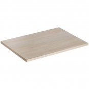 Ideal Standard Connect Air Worktop for 600mm Vanity Unit (Light Brown Wood)