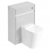 Ideal Standard Connect Air 600mm Floor Standing WC Unit (Gloss Grey with Matt White Interior)