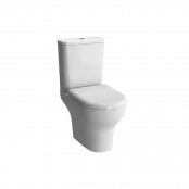 Vitra Zentrum Comfort Raised Height Rimless Close Coupled WC (Open Back)