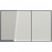 Geberit Sigma 60 Sand / Mirrored / Gloss Chrome Plated Dual Flush Plate