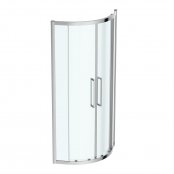 Ideal Standard i.life 800mm Bright Silver Quadrant Enclosure