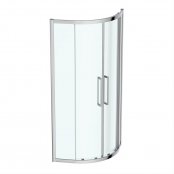 Ideal Standard i.life 900 x 760mm Bright Silver Offset Quadrant Enclosure