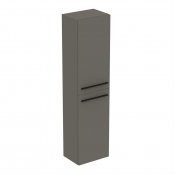 Ideal Standard i.life A 2 Door Tall Column Unit in Matt Quartz Grey