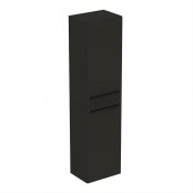 Ideal Standard i.life A 2 Door Tall Column Unit in Matt Carbon Grey