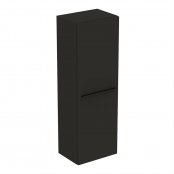 Ideal Standard i.life A 1 Door 40cm Half Column Unit in Matt Carbon Grey