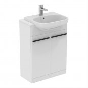 Ideal Standard i.life A 60cm Semi-Countertop Matt White Washbasin Unit