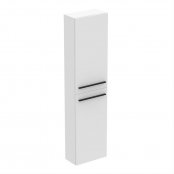 Ideal Standard i.life A 2 Door Compact Tall Column Unit in Matt White