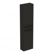 Ideal Standard i.life A 2 Door Compact Tall Column Unit in Matt Carbon Grey