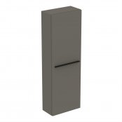 Ideal Standard i.life S 2 Door Compact Half Column Unit in Matt Quartz Grey